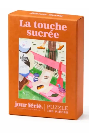 Mini Puzzle La touche sucrée - 100 pièces - Jour Férié Usine Directe