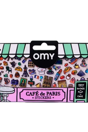 Fabulous Stickers Boutique Café de Paris - OMY Dernier Modèle
