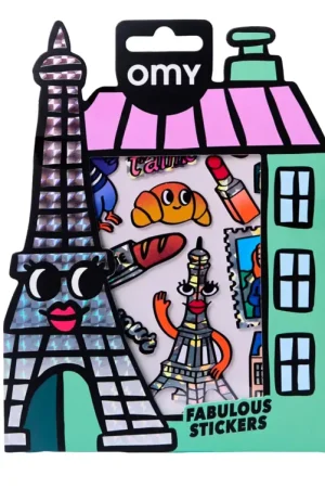 Nouveauté Fabulous Stickers Big Paris - OMY