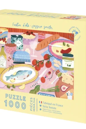 Vente Directe Puzzle Festin d'étépar Jessica Smith - 1000 pièces