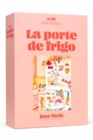 Puzzle La porte de frigo - 1000 pièces - Jour Férié Meilleure Vente