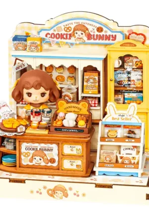 Vente Directe Maquette Boutique de Cookies Cookii Bunny’s - Robotime