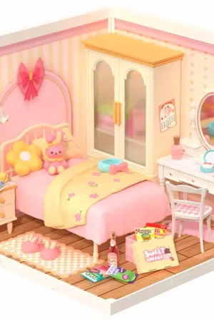 Maquette Adorable chambre rose - Robotime Top Vente