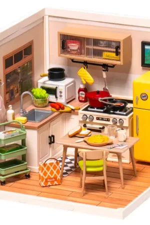 Maquette Cuisine Américaine - Robotime Promotion Saisonnière