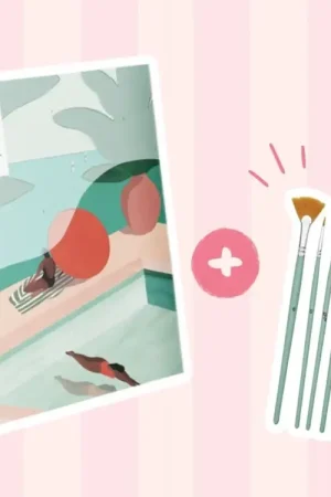 Kit débutant Peinture au numéro Expédié Aujourd'hui