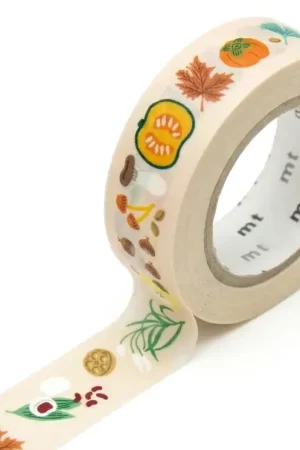 Prix Bas Masking Tape MT x Lea Maupetit couleurs d'automne - Scrapbooking - 1,5 cm x 5 m
