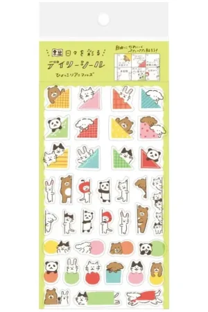 Planche de 38 stickers planner - Coin de photos animaux Affaire À Saisir