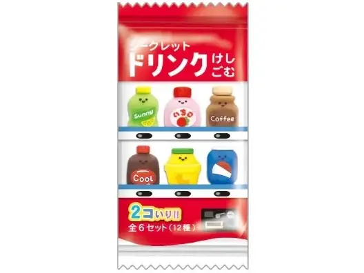 Gommes surprises kawaii- Secret Thème Boissons - Q-LiA Petit Prix