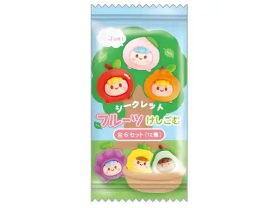 Expédié Aujourd'hui Gommes surprises kawaii - Secret Thème fruits - Q-LiA