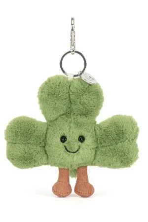 Porte-clés Peluche Trèfle Bag Charm - Jellycat Vente Flash