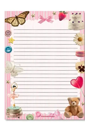 Bloc-notes A5 - jolies petites choses - Only Happy Things Solde