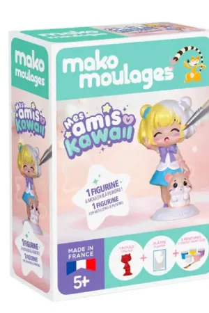 La fille et son hamster Kawaii - Mako moulages Prix Bas