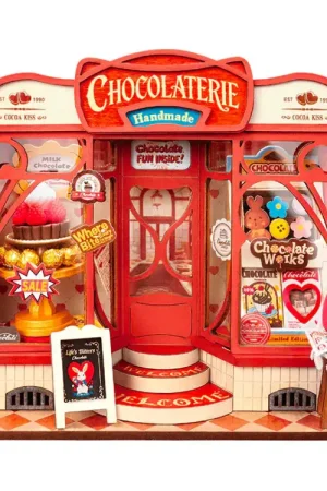 Acheter En Ligne Maquette miniature Chocolaterie gourmande DIY - Robotime