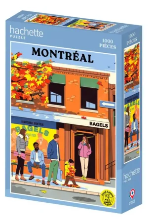 Puzzle Montréal - 1000 pièces - Hachette Bon Marché