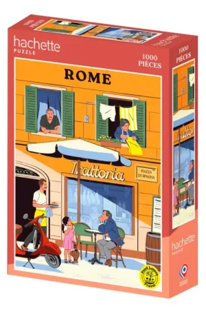 Puzzle Rome - 1000 pièces - Hachette Dernière Chance