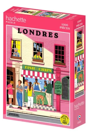 Puzzle Londres - 1000 pièces - Hachette Nouvelle Collection