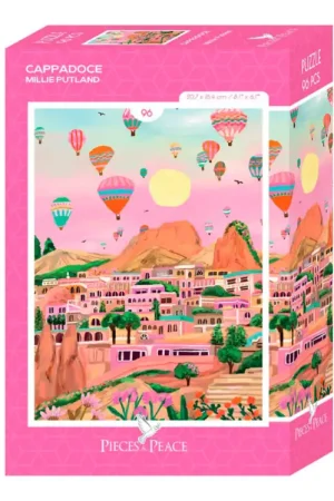 Mini Puzzle – Cappadoce - 96 pièces - Pieces & Peace Bon Plan