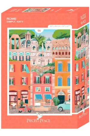 Mini Puzzle – Rome 96 pièces - Pieces & Peace Livraison Express