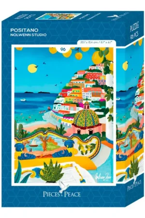 Must-Have Mini Puzzle – Positano 96 pièces - Pieces & Peace