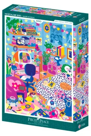 Dernier Modèle Puzzle Nostalgie 90's 1000 pièces – Pieces & Peace