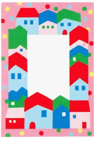 Mini bloc notes village rose - Fruit fries Design Lab Nouvel Arrivage