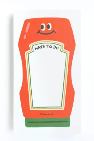Acheter Direct Bloc-notes ketchup