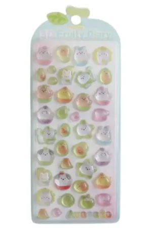 Commander Vite Stickers 3D Fruity Diary - chat