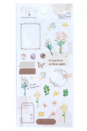 Offre Spéciale Stickers collection fleurs printanières