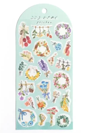 Prix Choc Stickers - couronnes de fleurs