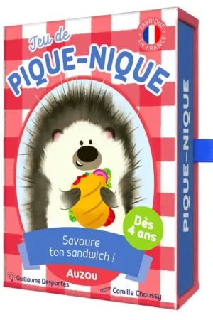 Jeu de Pique-Nique A table les animaux - Auzou Quantité Limitée