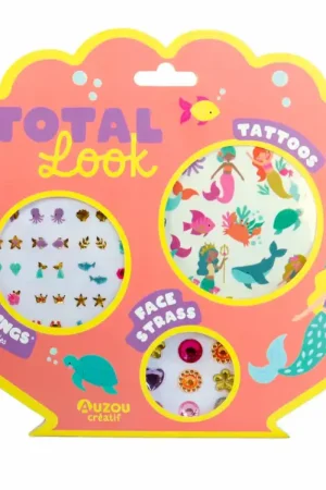Paiement Sécurisé Tattoos Total Look Sirène - Auzou