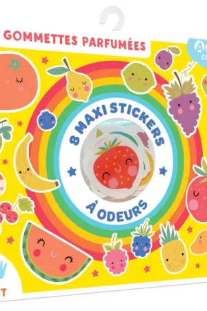Mes gommettes parfumées repositionnables Little Artiste - Auzou Meilleur Choix