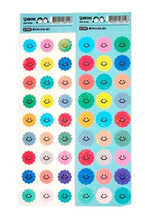 Sticker multi Flower Smile - Dalpaper Seulement Aujourd'hui
