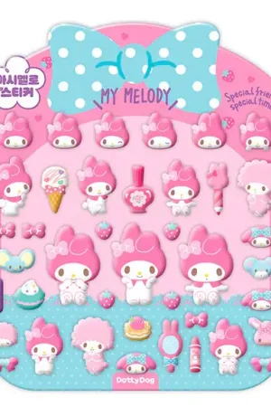 Stickers puffy Sanrio - My Melody Haute Qualité