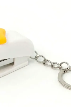 Porte-clés mini agrafeuse étoile Offre Exclusive