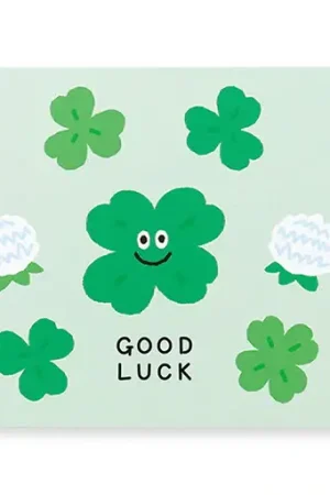 Haute Qualité Carnet de poche Trèfle Smile Lucky