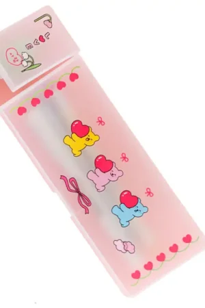 Quantité Limitée Set stickers et trousse - Oursons d'amour