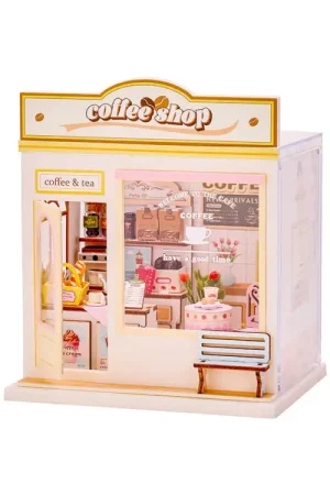 Maquette Mini Shop DIY - Coffee Shop Prix Cassé