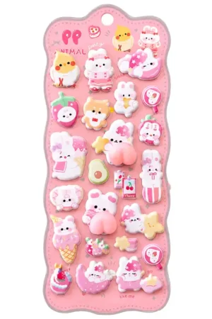 Stickers squishy Kawaii - Garden Party Commander Maintenant