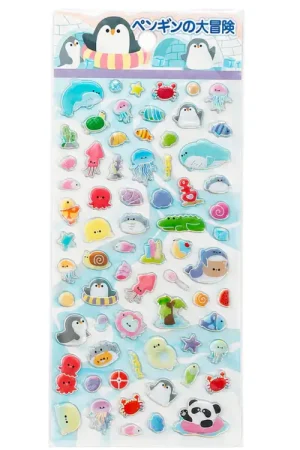 Remise Stickers épais coréens- Animaux aquatiques