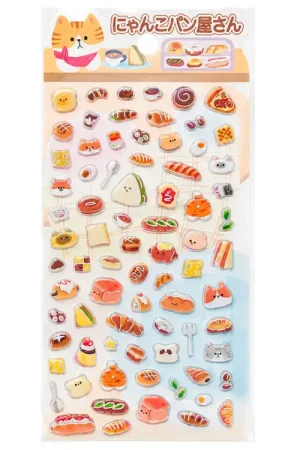 Stickers épais coréens- Viennoiseries Haute Qualité