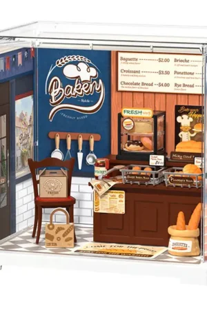 Maquette Boulangerie Butter Bakery House - Robotime Achat Immédiat
