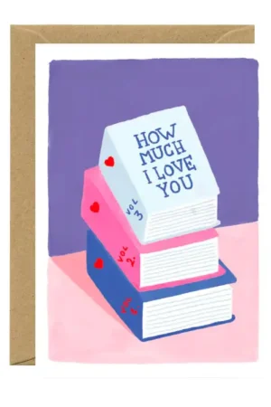 Expédition Rapide Carte de voeux How Much I Love You - ATWS