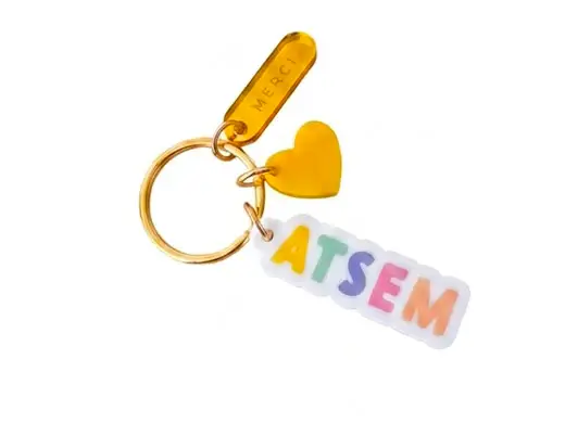 Porte-clé ATSEM Magique Cadeau fin d'année scolaire - Print Your Love Quantité Limitée