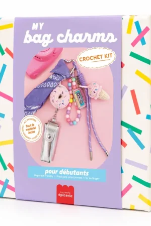 Certifié Kit crochet pour débutant - Bag charms - Pop mood