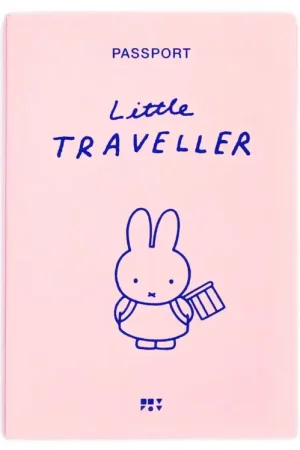 Carte Passeport Little Traveller - Miffy rose - Zero per Zero Achetez Aujourd'hui
