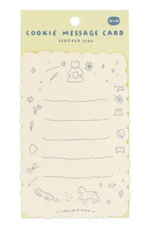 Cartes pour message x 10 - Zero per Zero Usine Directe