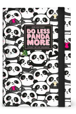 Achat Immédiat Agenda 2027 Panda "Do less Panda More" - Legami