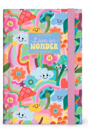 Quantité Limitée Agenda 2027 Mushrooms "Live in wonder" - Legami