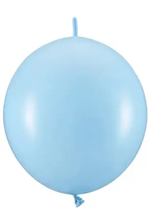 20 Ballons gonflables Bleu Ciel à relier Must-Have